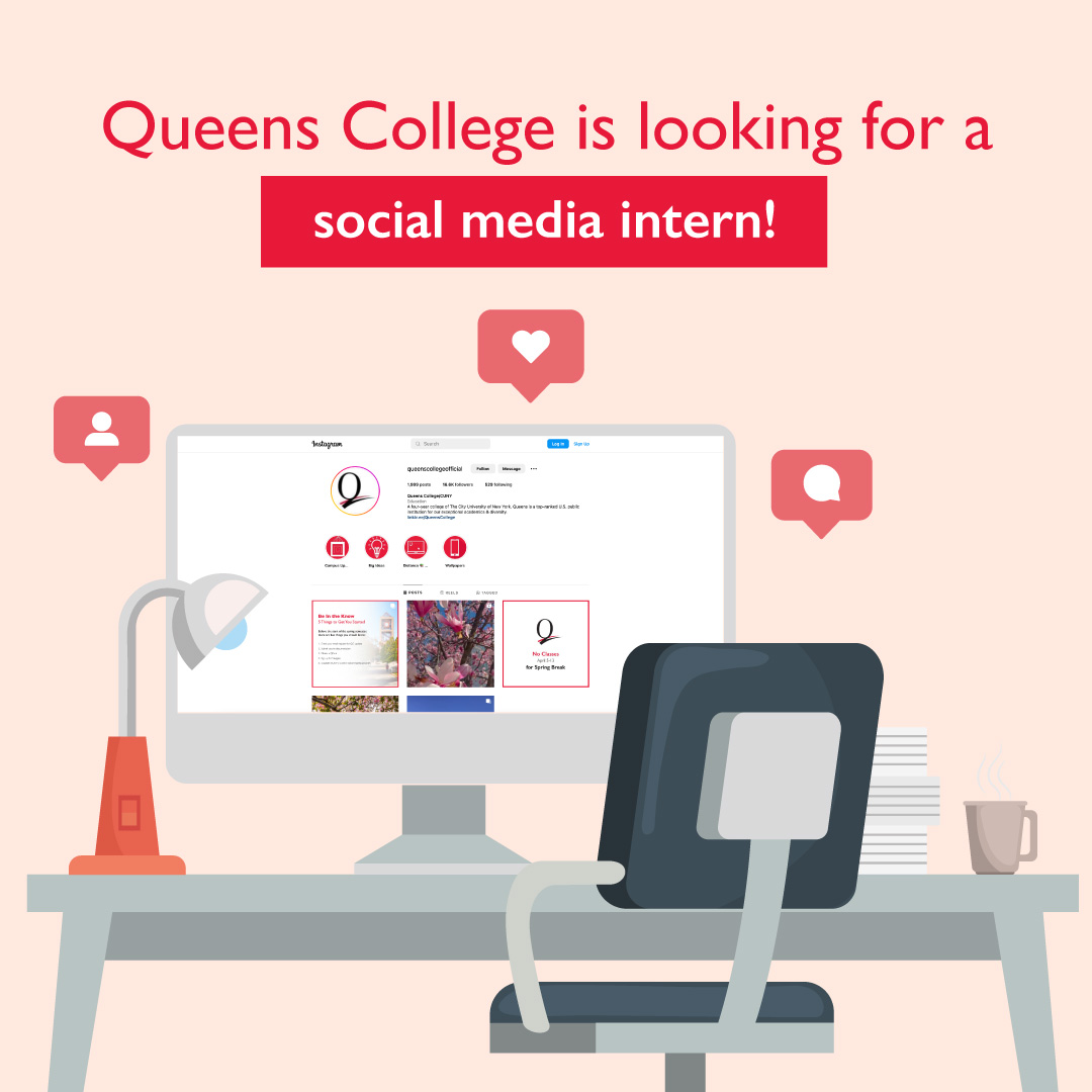 queens-college-social-media-intern-queens-college-design